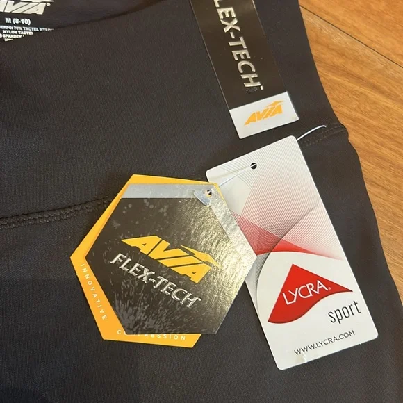 NWT Avia Flex Tech Leggings - Picture 4 of 8